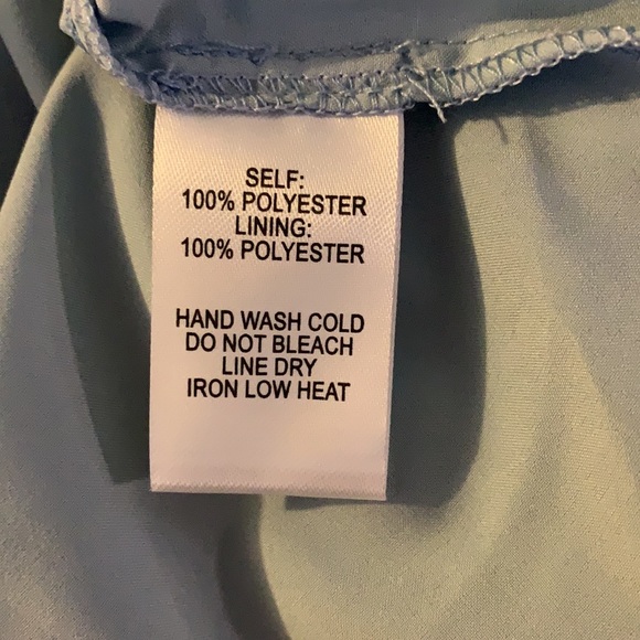 💖SALE✨Lulu’s Rosa Blue Floral Ruffled Dress - Picture 6 of 6